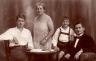 Familie Richard Sachs - Insterburg, 17. November 1929 - v.lks. Rudolf Sachs, Berta Kiaulehn verehelichte Sachs, Hans-Werner Sachs, Richard Sachs